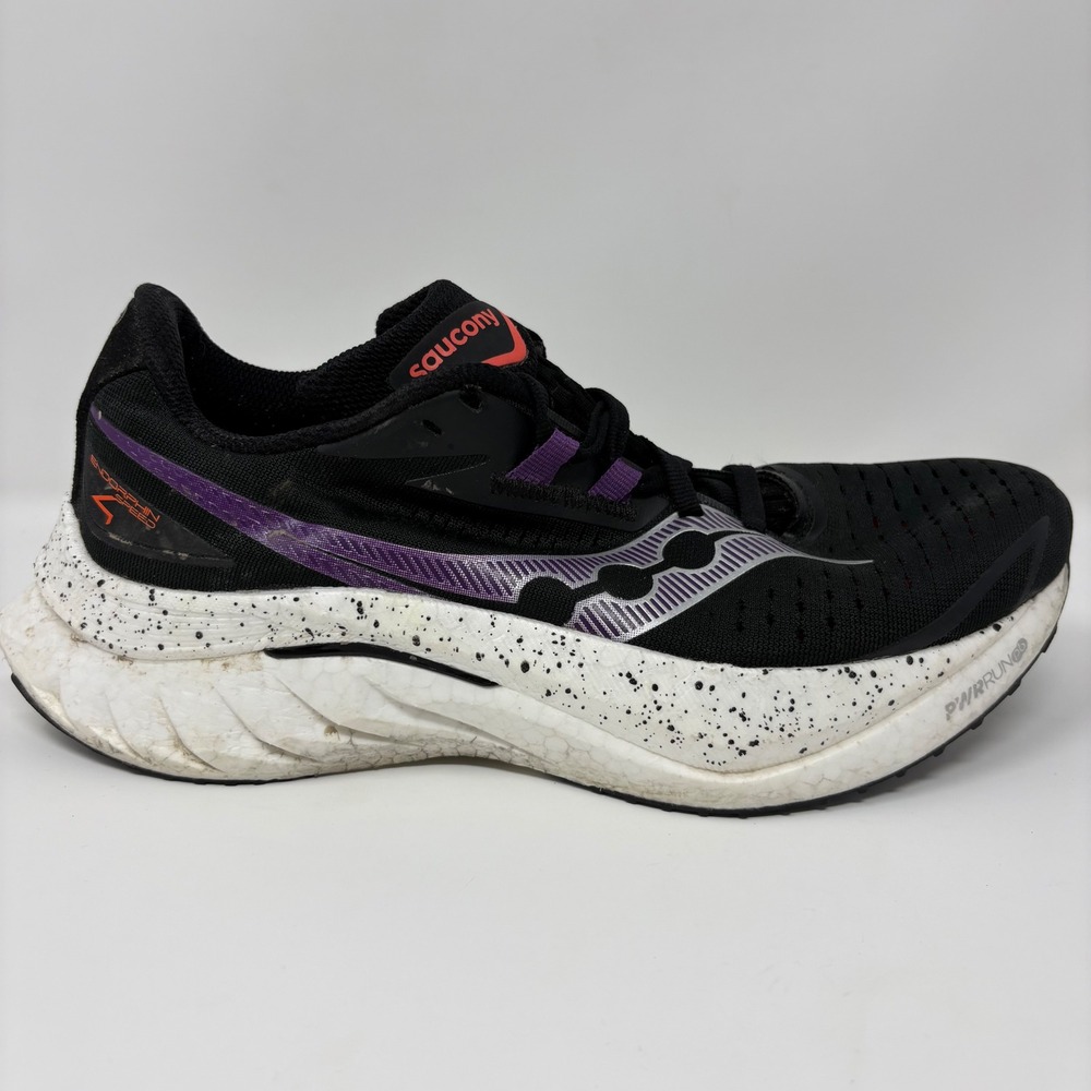 Saucony Endorphin Speed 4 Womens Size 7.5 Black Running Shoes (S10940-100)
